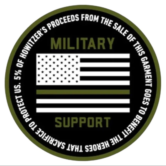 Howitzer Style Men's T-Shirt Patriot Snake Military Grunt MFG - Picture 5 of 8